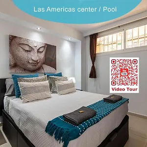 Go2tenerife Apart'lotus Pool 400m Playa de las Americas (Tenerife)